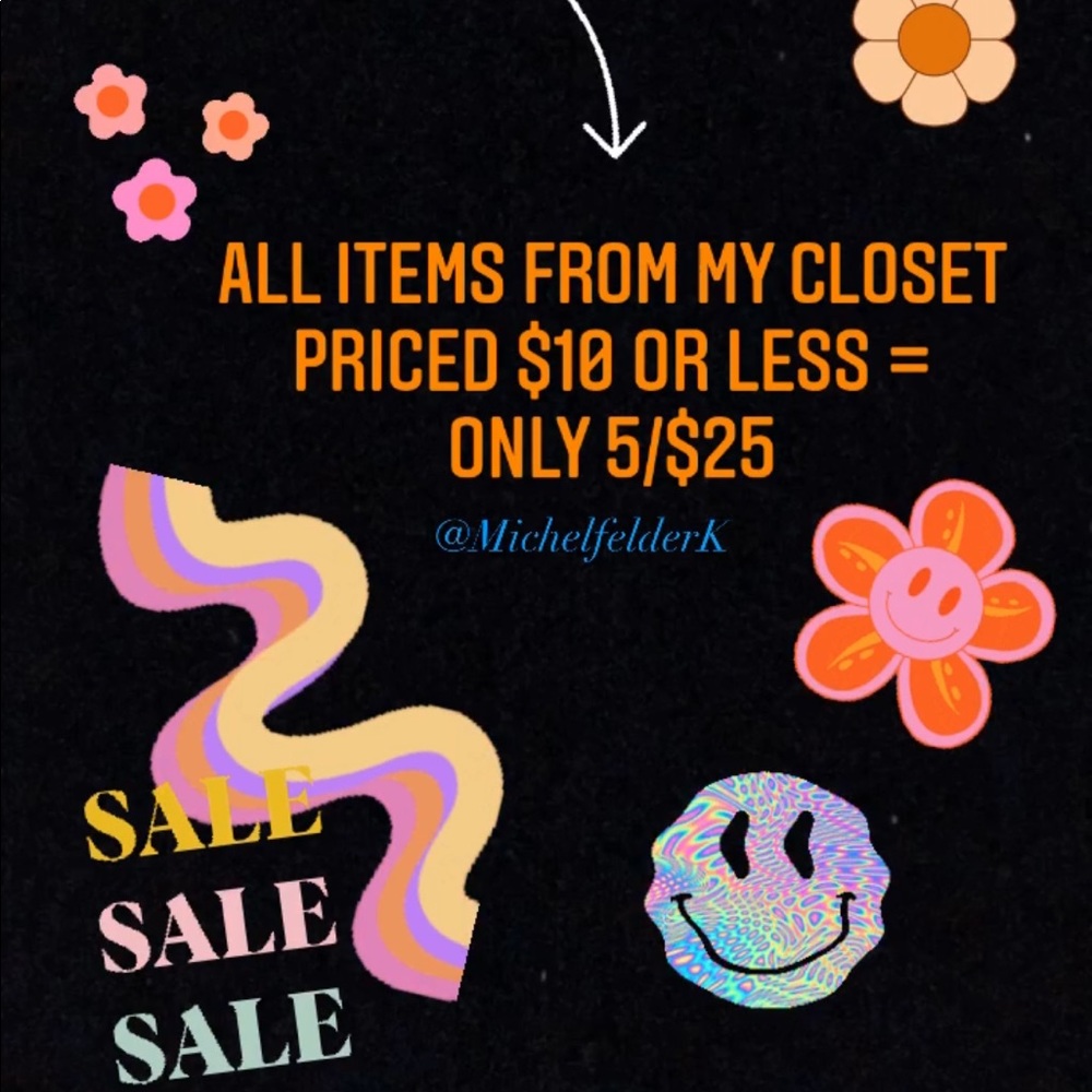 🌈🌼5/$25 Bundle Sale! 🌼🌈